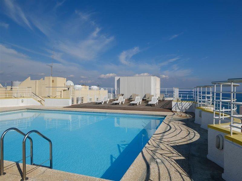 Flamingo Beach Hotel Larnaca Exterior foto