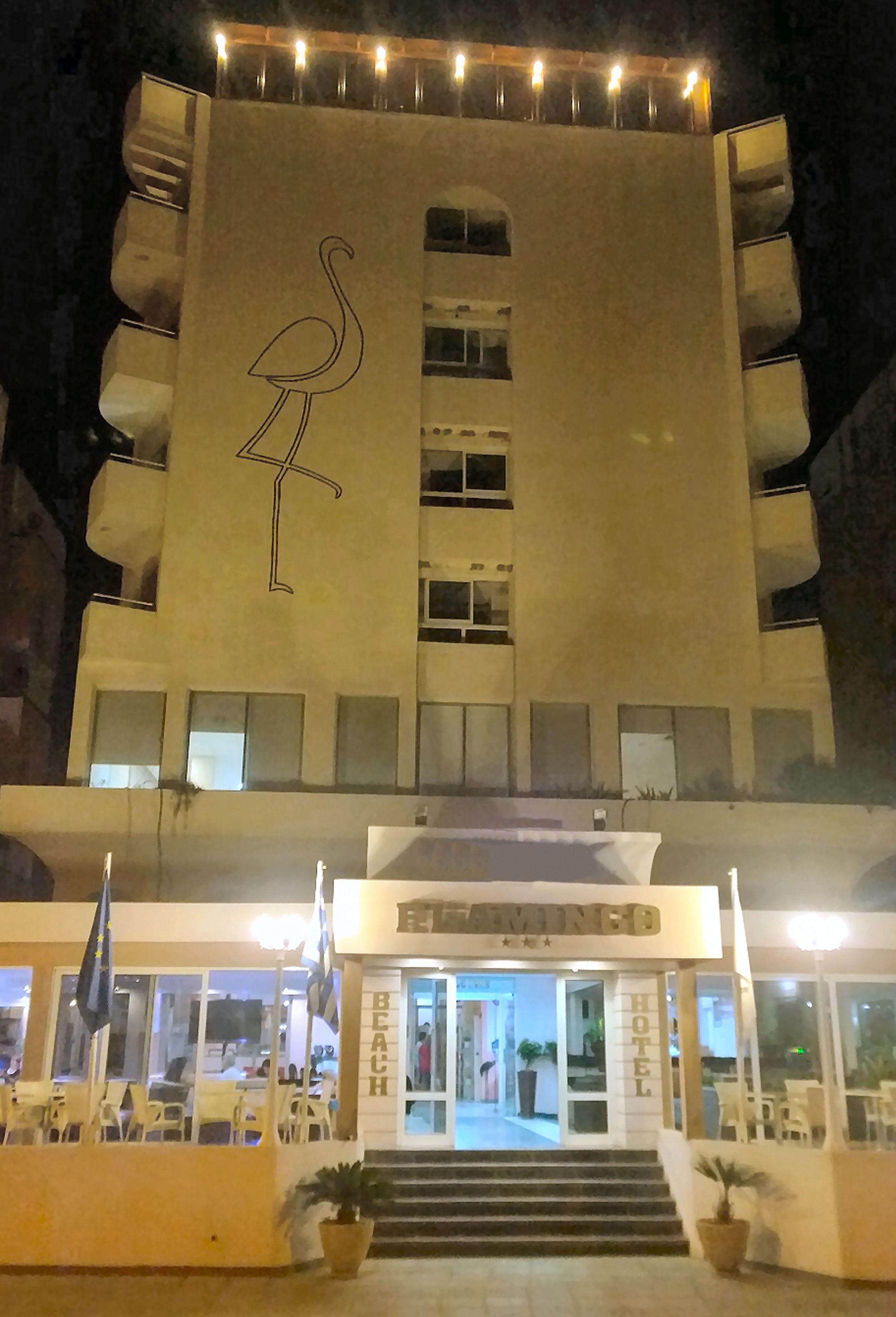 Flamingo Beach Hotel Larnaca Exterior foto