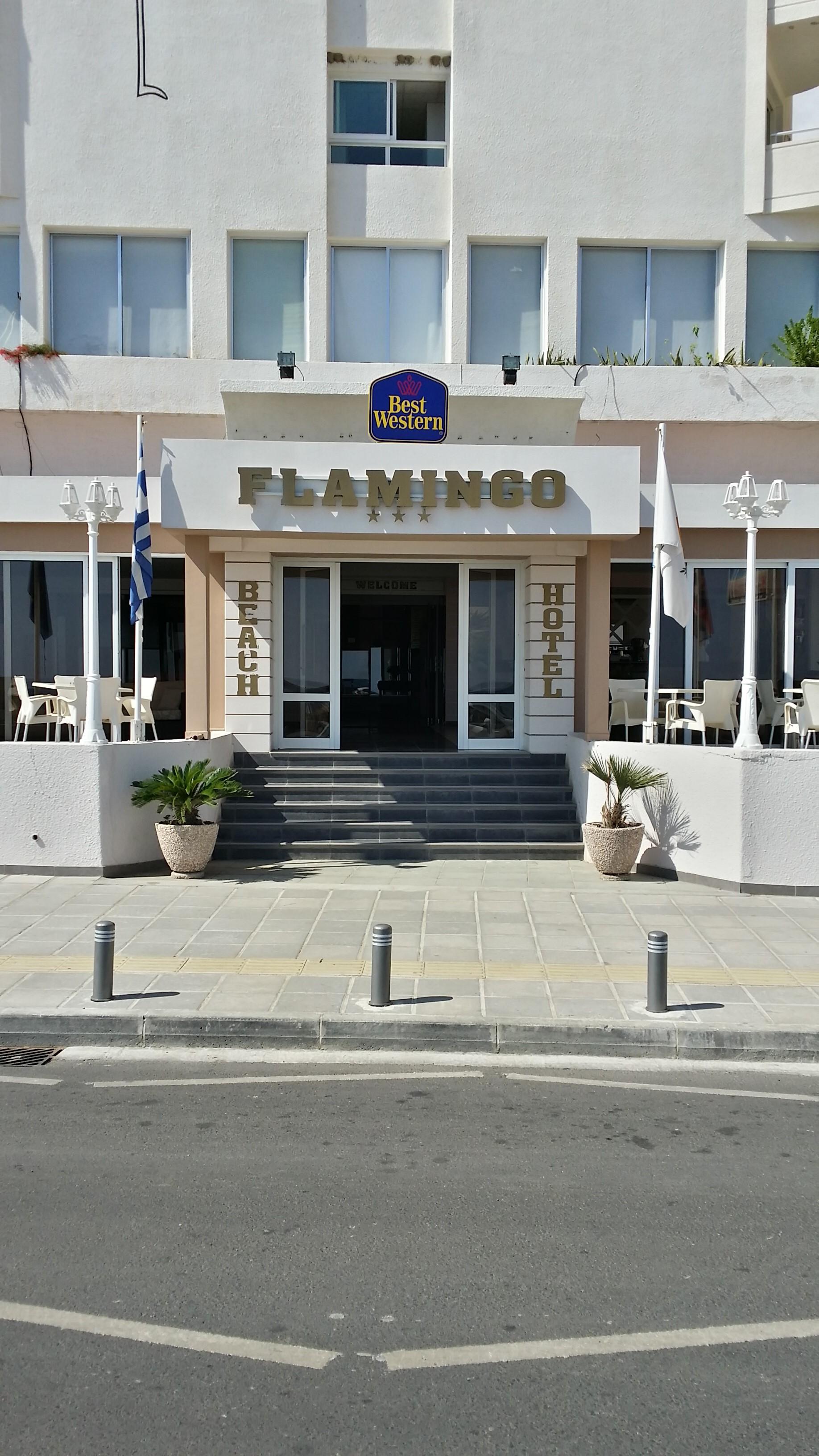 Flamingo Beach Hotel Larnaca Exterior foto
