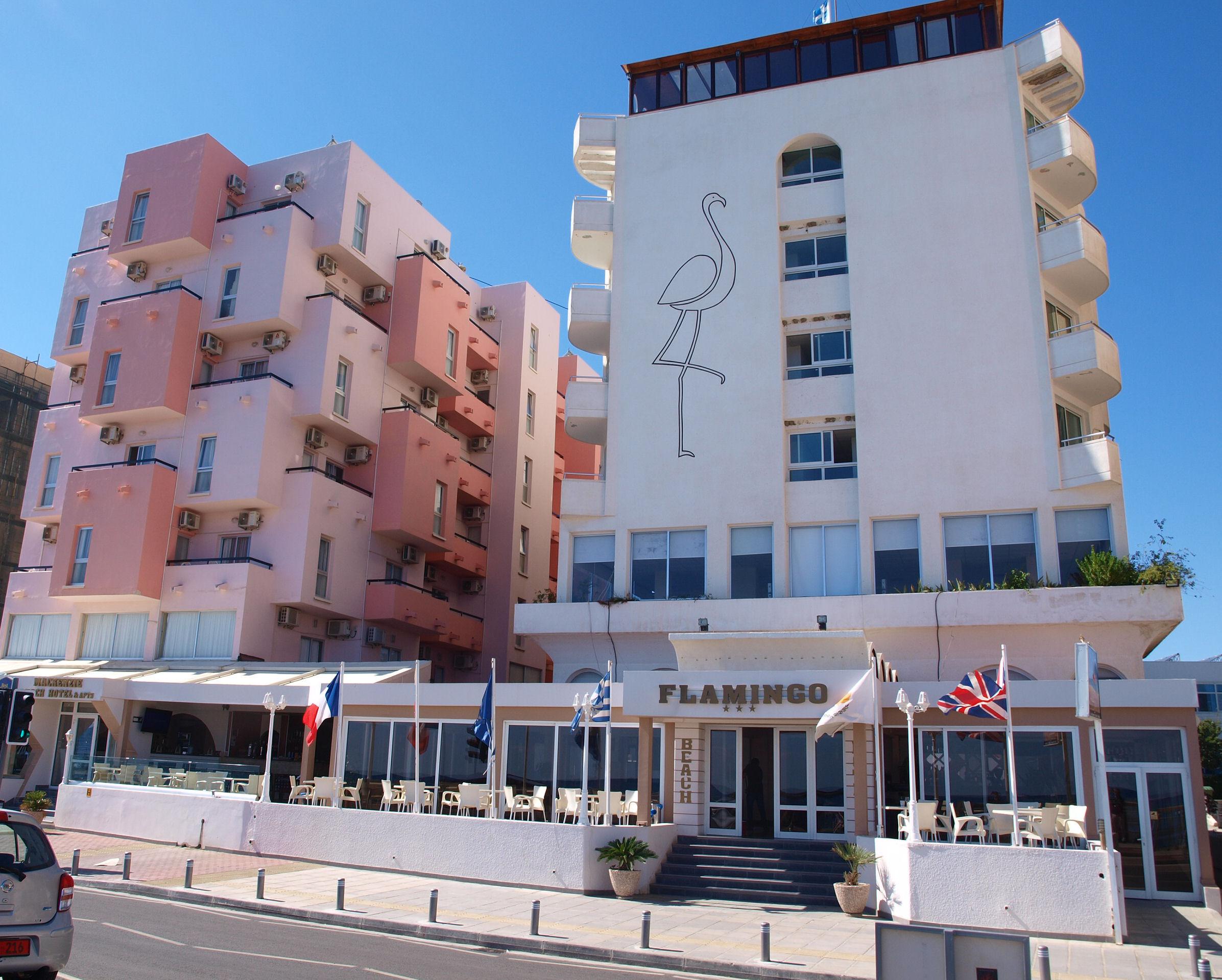 Flamingo Beach Hotel Larnaca Exterior foto